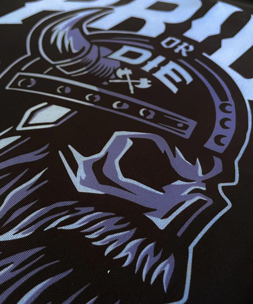 Pride Or Die Brotherhood V.2 Langarm-Rashguard - Schwarz