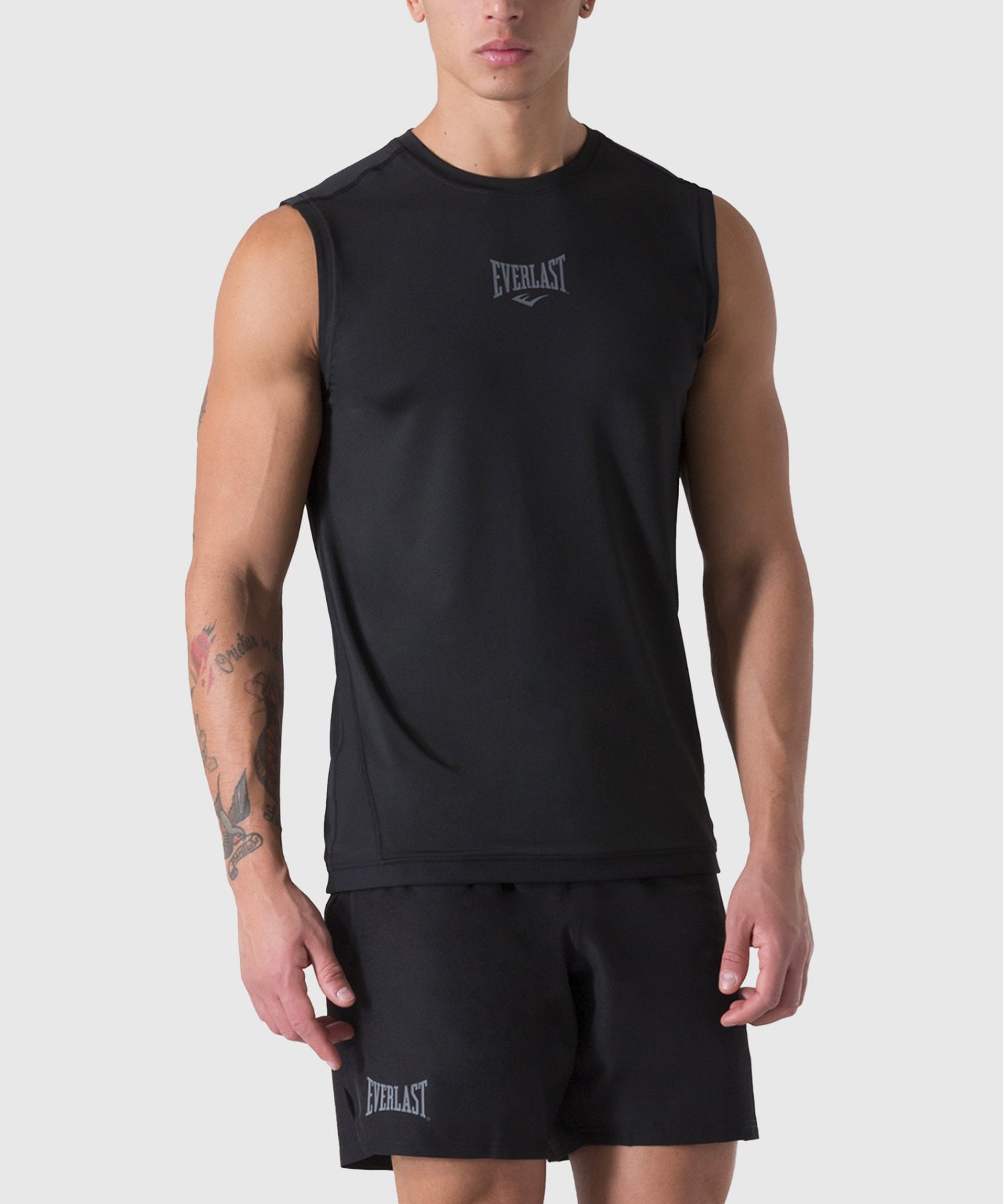 Everlast Camiseta de Tirantes de Compresión - Negro