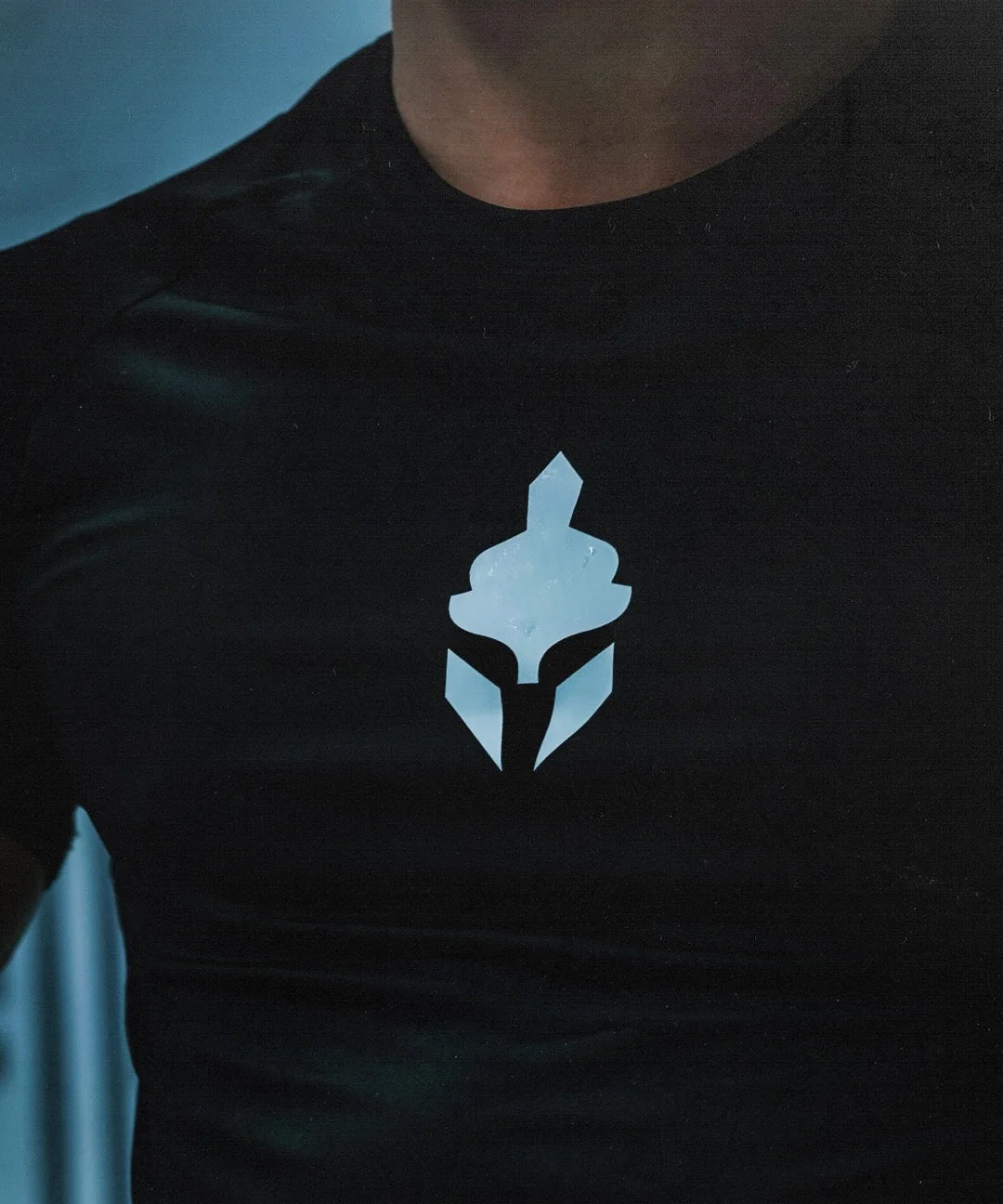 T-shirt de compression manches longues Tyce Skin - Noir