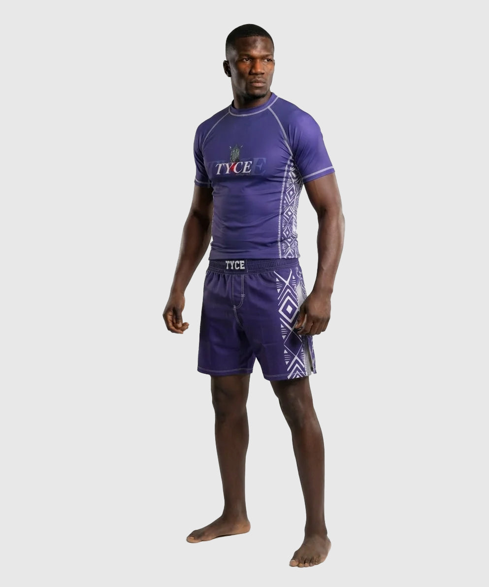 Short de combat TYCE CULTURE OF WAR Shaka Zulu - Violet