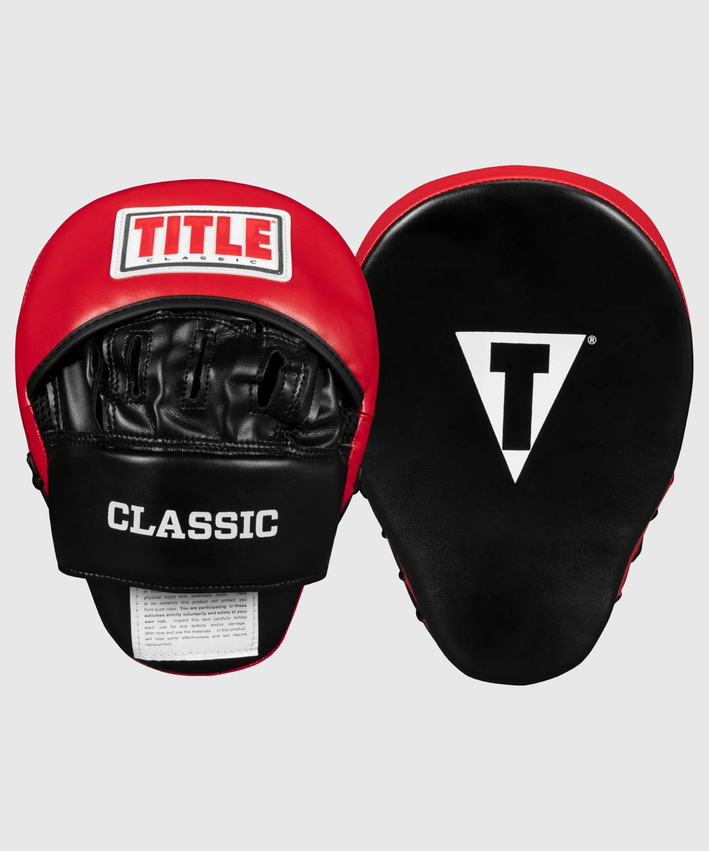 Title Boxing Classic Charge Manoplas – Negro/Rojo