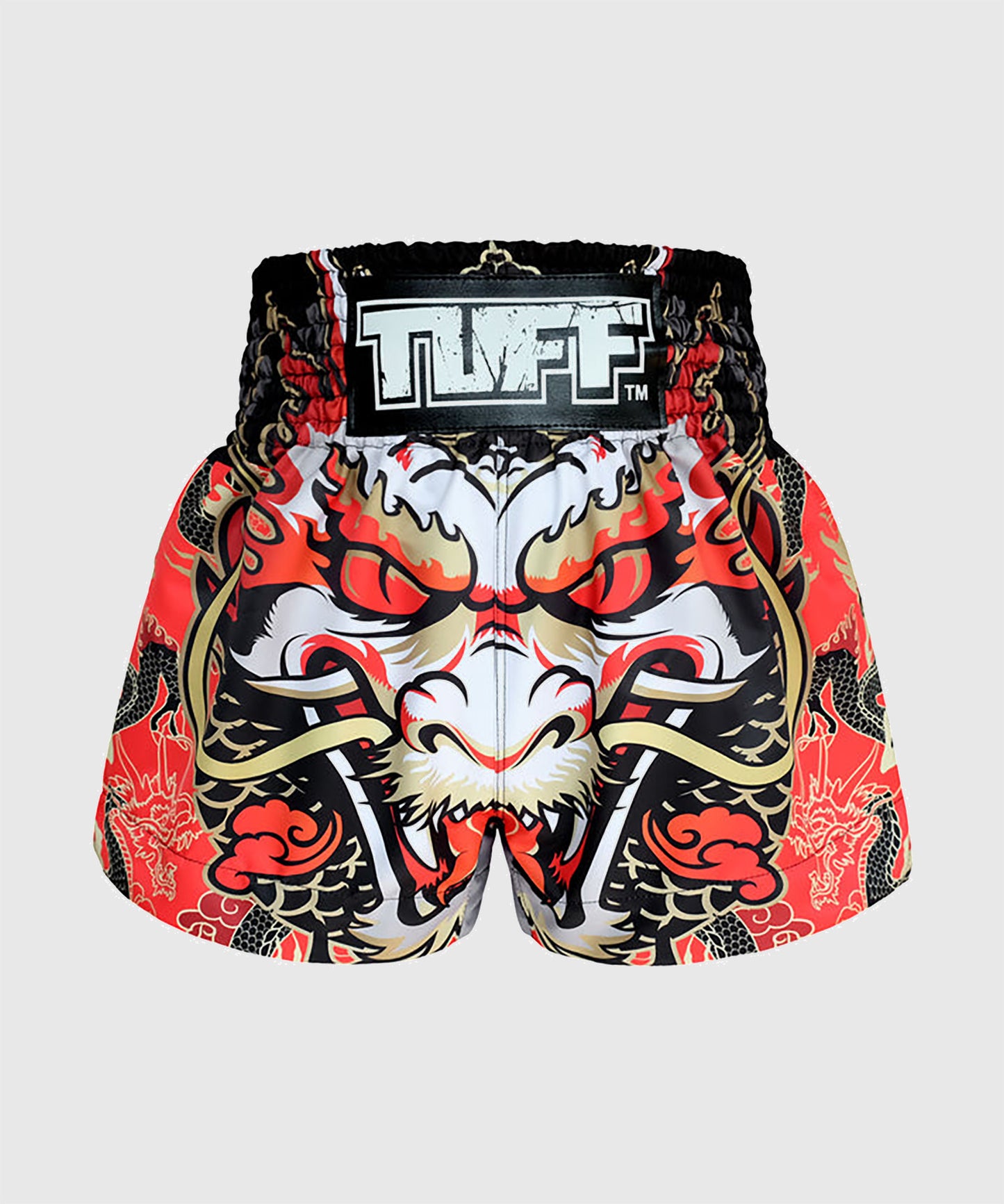 King Tuff Dragon Pantalones de Muay Thai - Rojo