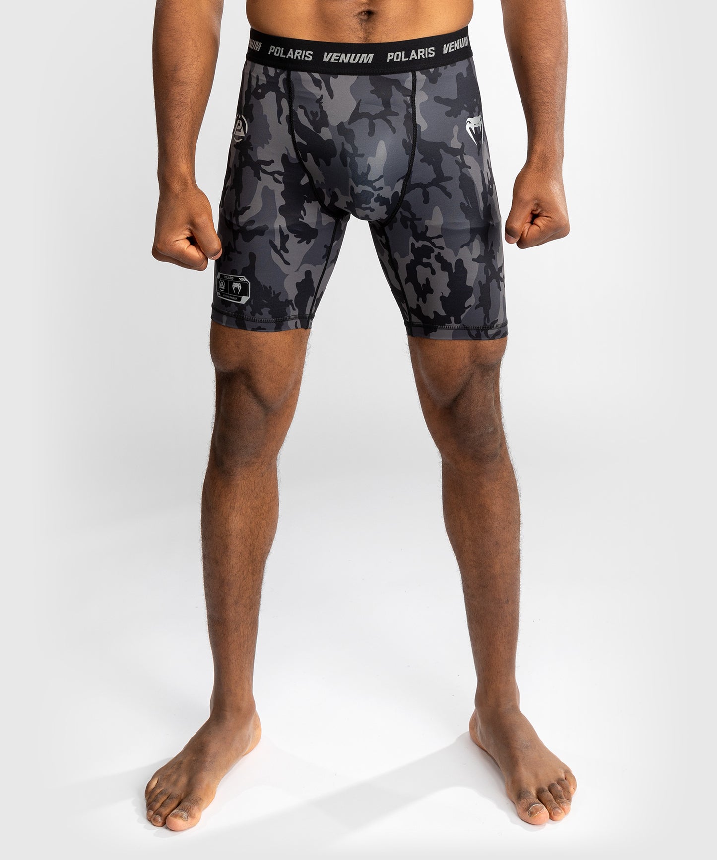 Venum x Polaris Shorts Vale Tudo - Nero/Grigio Tempesta