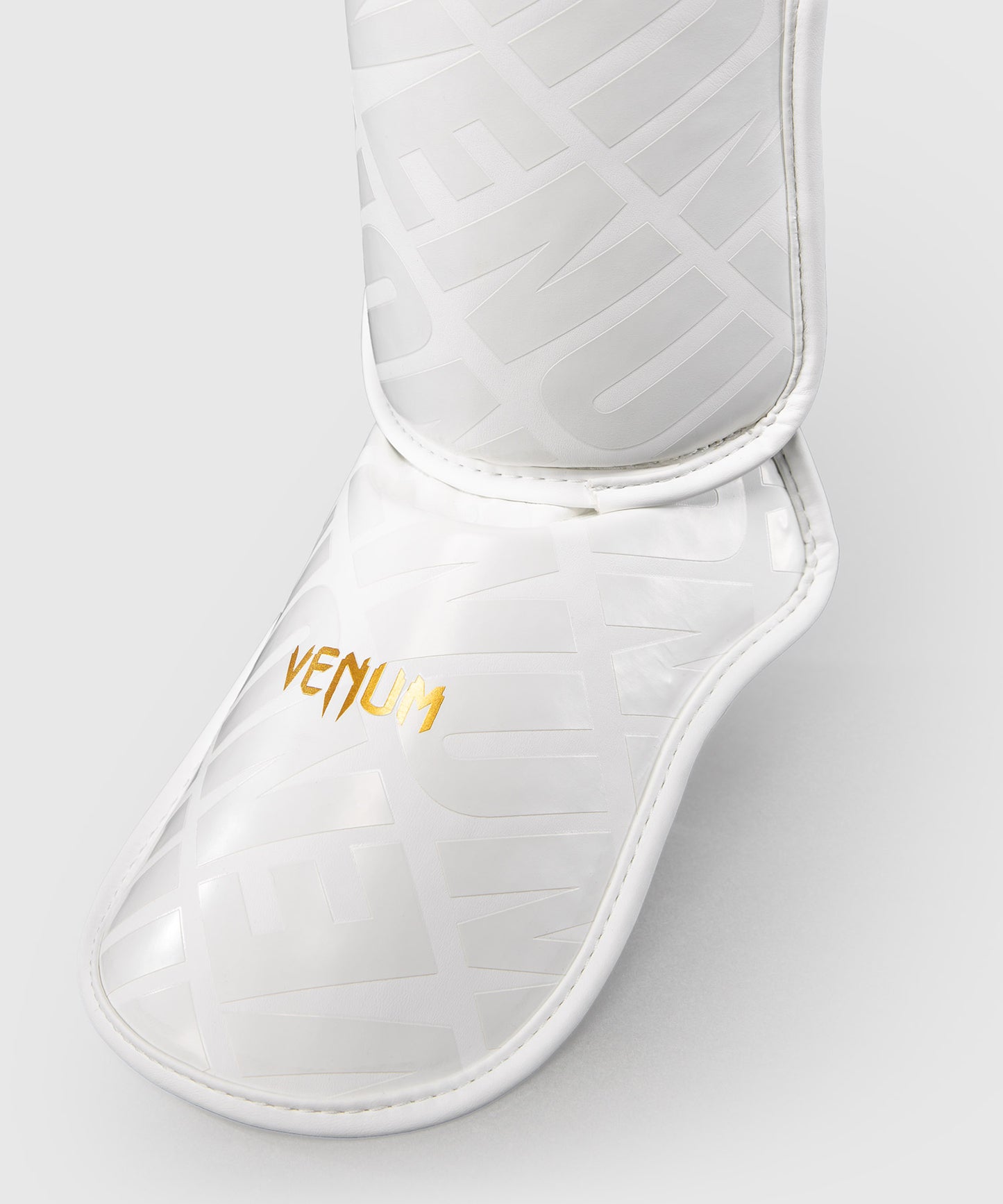 Venum Contender 1.5 XT 3D Schienbeinschoner - Weiß/Gold