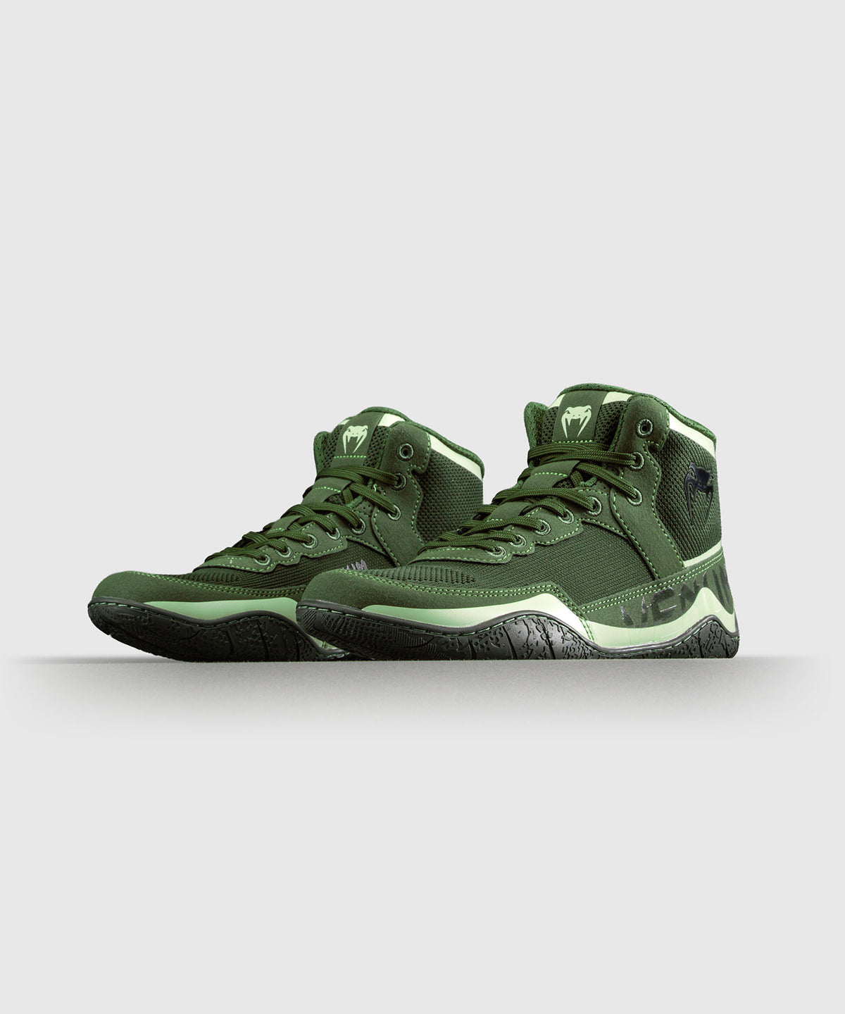 Venum Elite Wrestling Shoes - Khaki