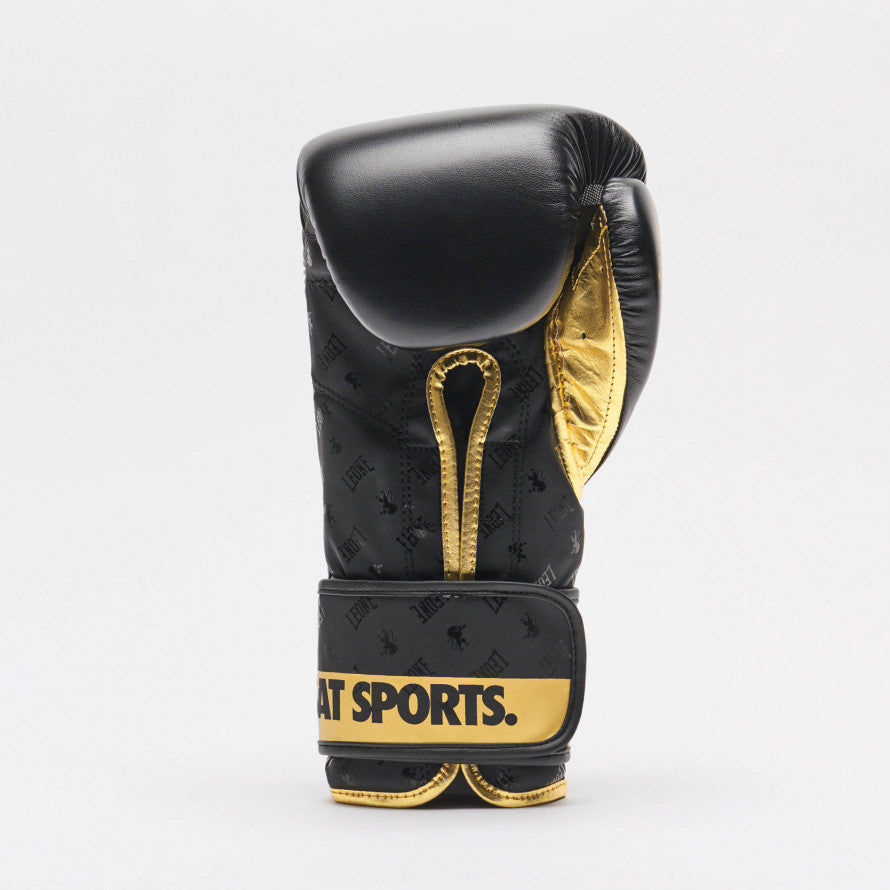 Leone DNA Guantes de Boxeo - Negro/Oro