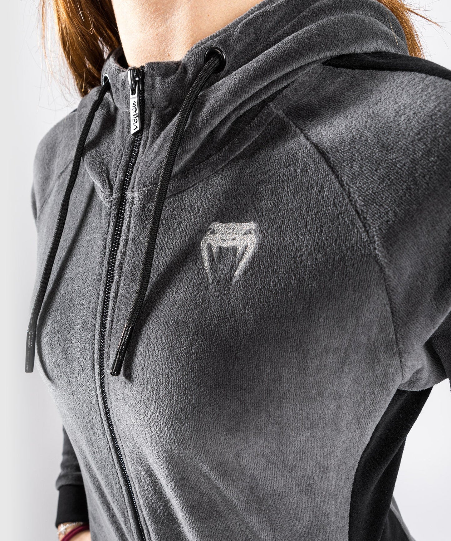 Venum Camoline 2.0 Velvet Sweatshirt - Damen - Grau/Schwarz