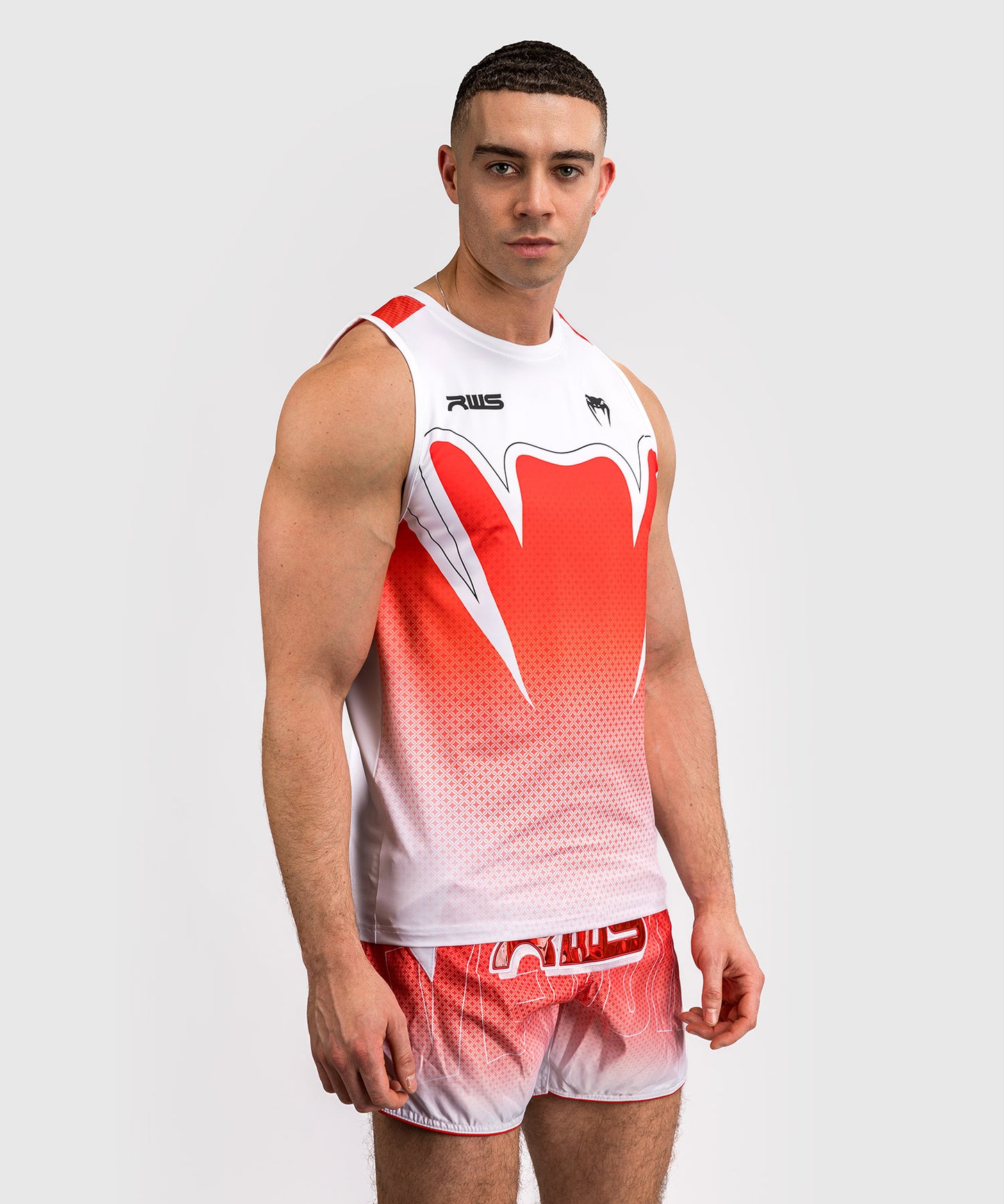 Venum x RWS 2.0 Men’s Dry-Tech Tank Top - White/Red