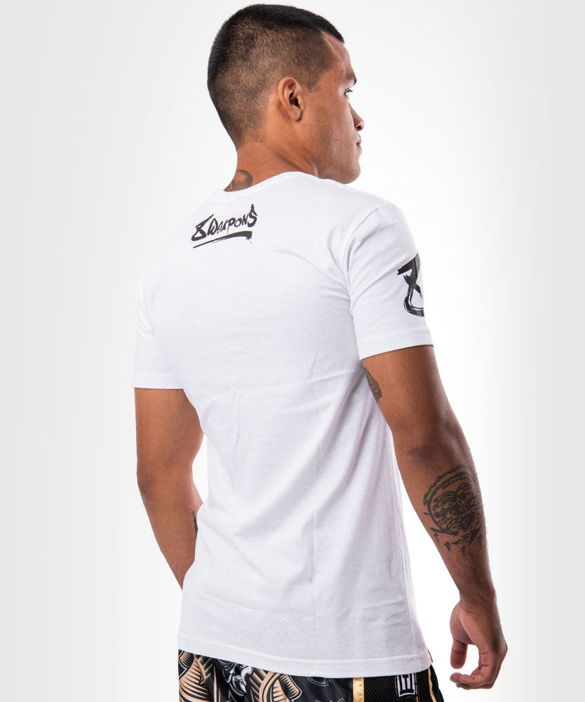 8 Weapons Unlimited T-shirt - Bianco