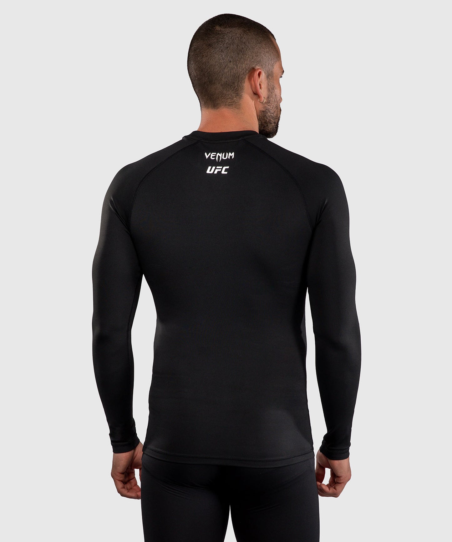 Venum UFC Unity by Venum Authentic Fight Week Men's Performance Long Sleeve Rashguard - Black