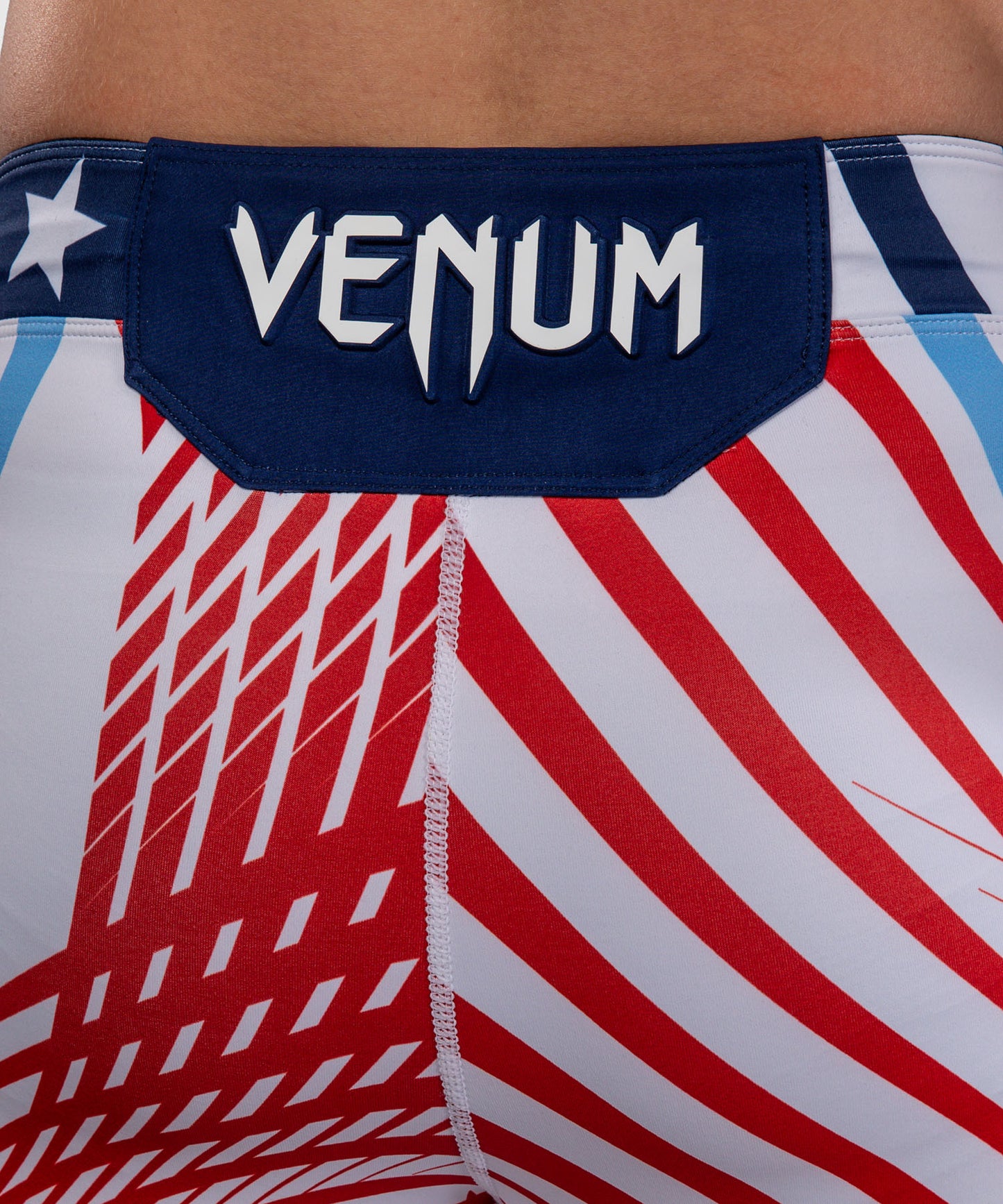 Official UFC Freedom 250 by Venum Authentic Fight Night Vale Tudo Shorts für Herren - Weiß