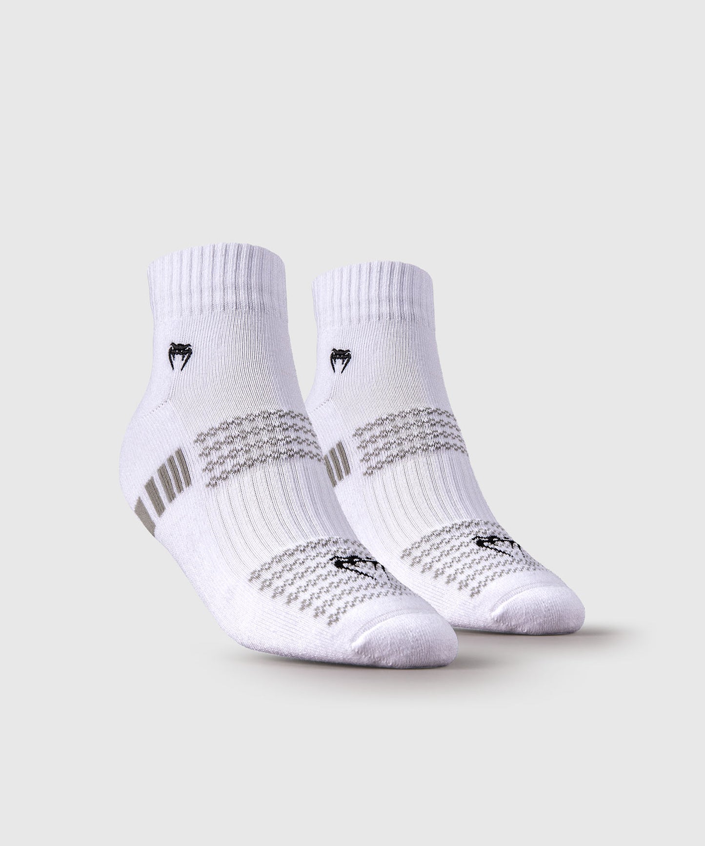 Venum Vector Pack 3 Calcetines Tobilleros - Blanco/Gris