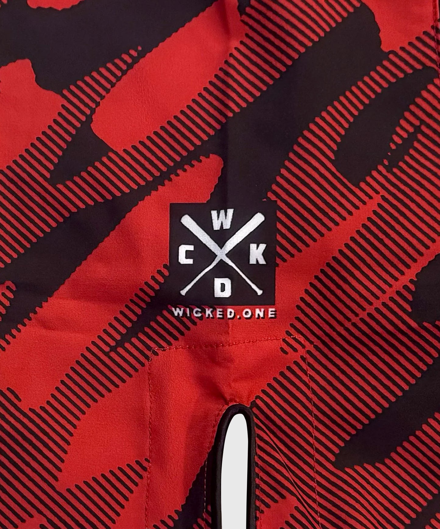 Wicked One Eager Upset Fightshorts - Rojo