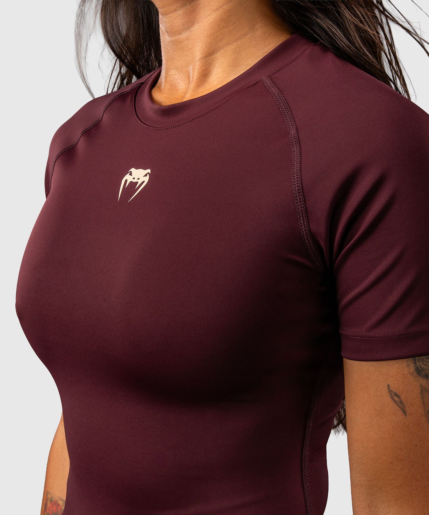 Venum Talisman Short Sleeve Rashguard - Plum