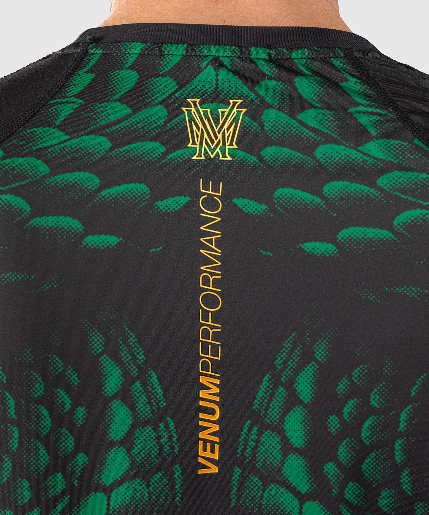 T-shirt Dry Tech Venum Matupa - Noir/Vert/Or