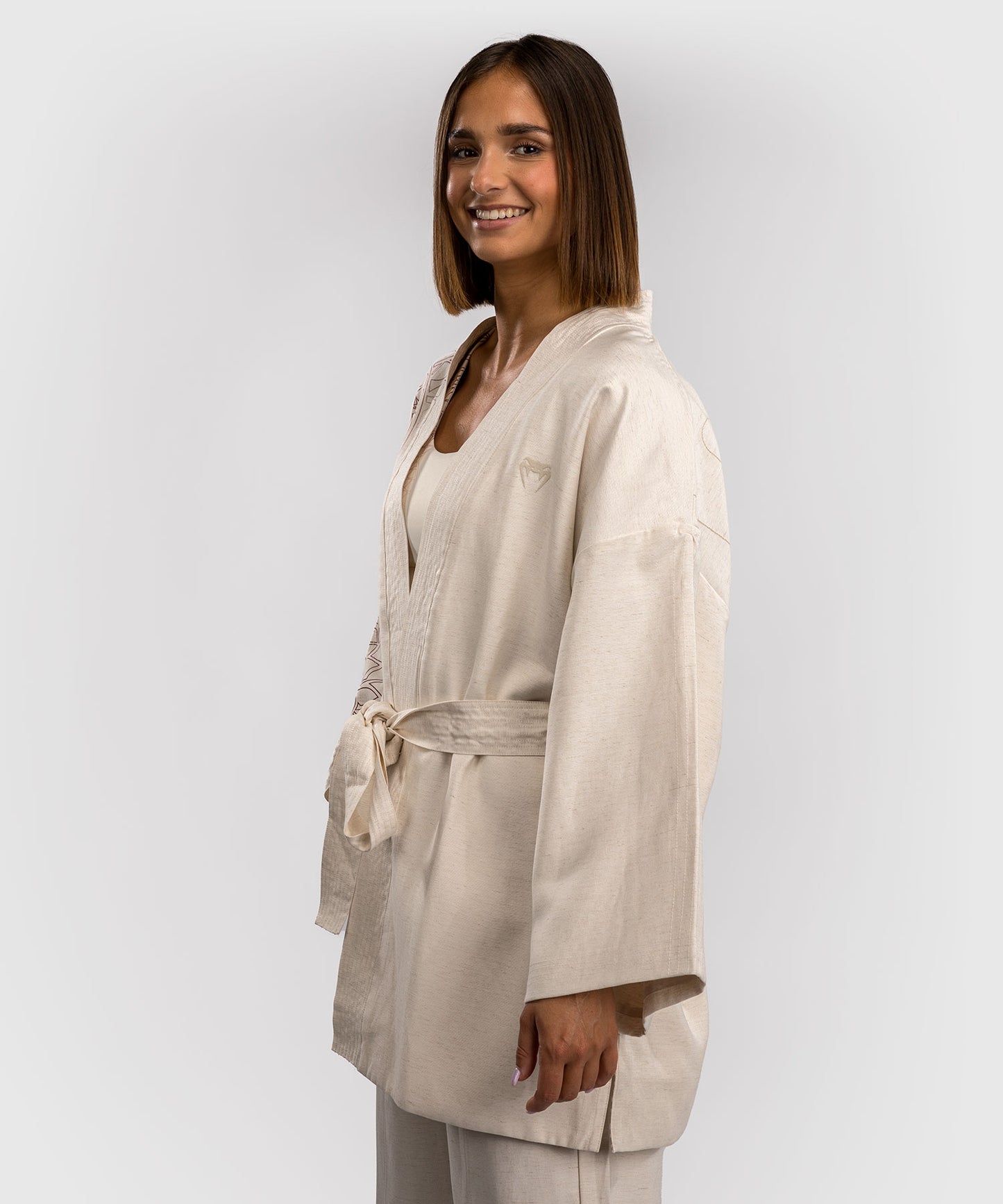 Venum Serpenti Damenjacke – Elfenbein/Burgunder