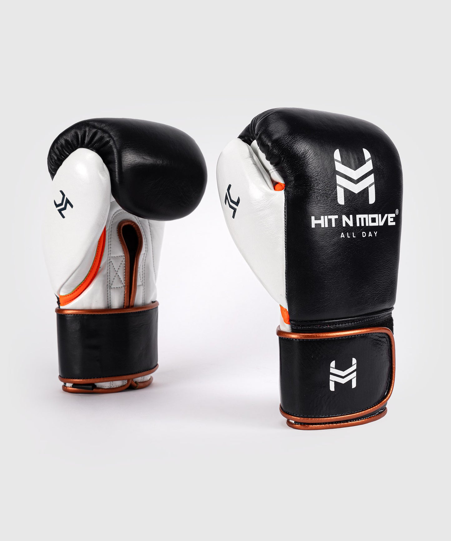 Hit N Move All Day® Pro Balance Boxhandschuhe - Blau/Weiß/Orange