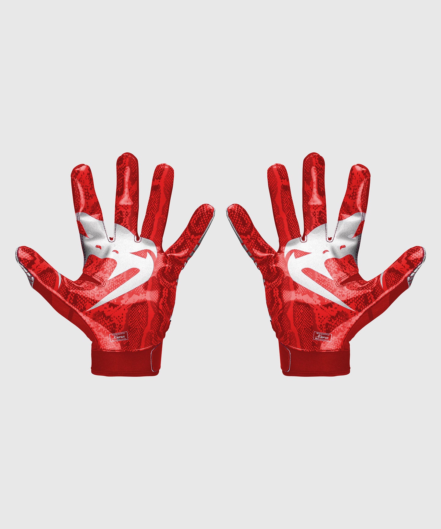 Venum Elite Guantes de Fútbol - Rojo/Plata