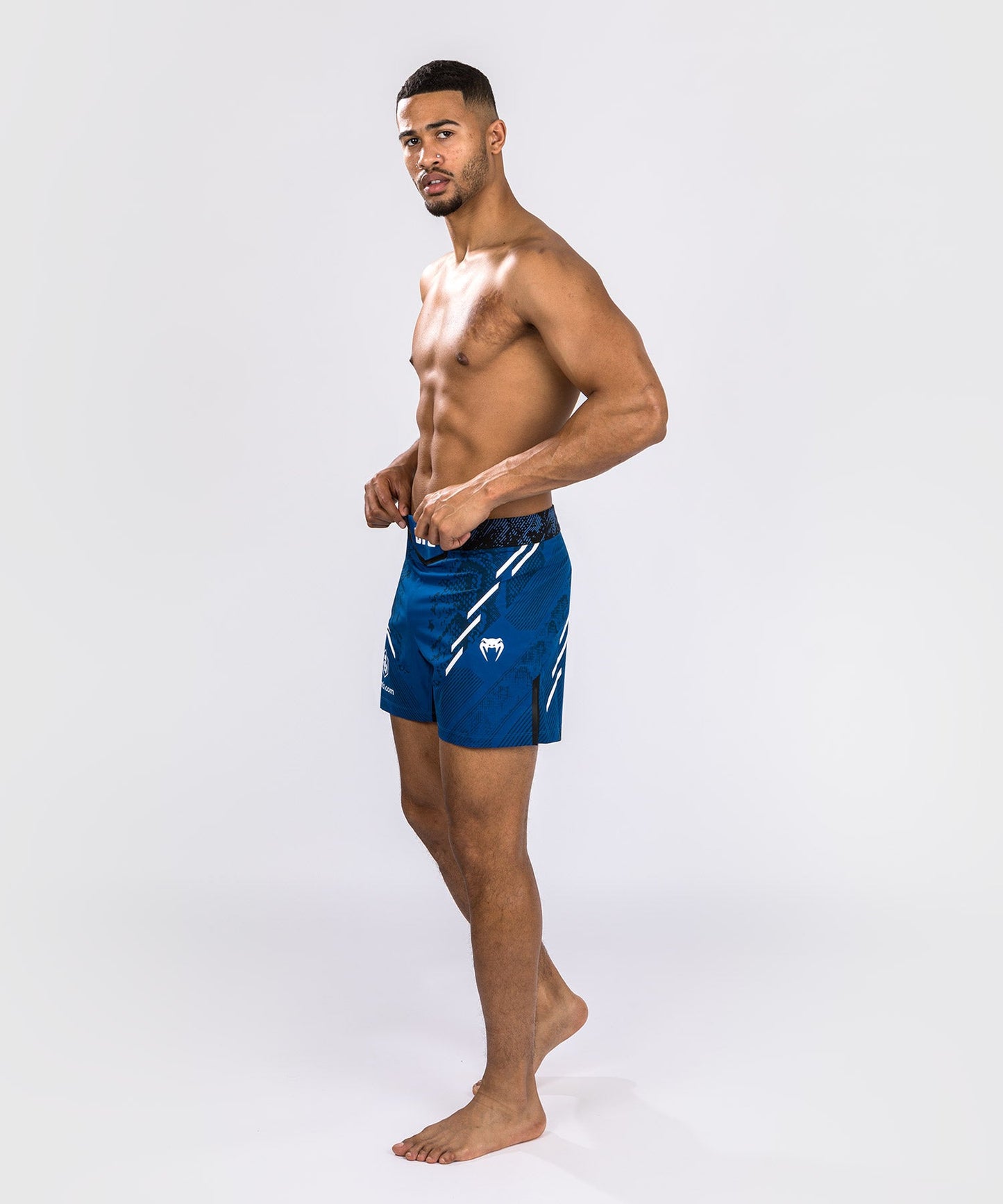 Men's UFC Adrenaline by Venum Authentic Fight Night Short - Blue