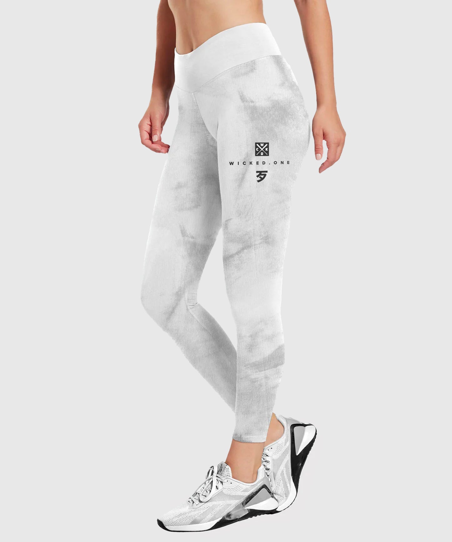 Legging Pour Femmes Wicked One Contest - Blanc