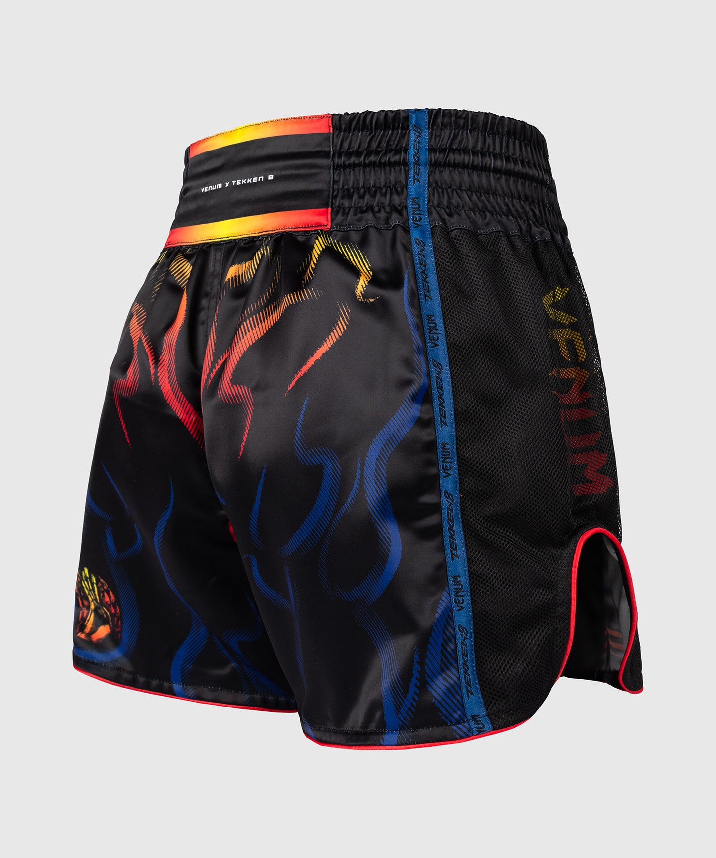 Short de Muay Thaï Yoshimitsu Venum x TEKKEN 8 - Noir/Orange