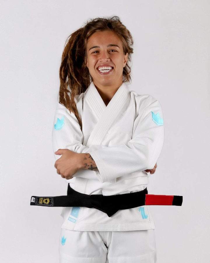 Kingz The One BJJ Gi Damen - Weiß/Hellblau