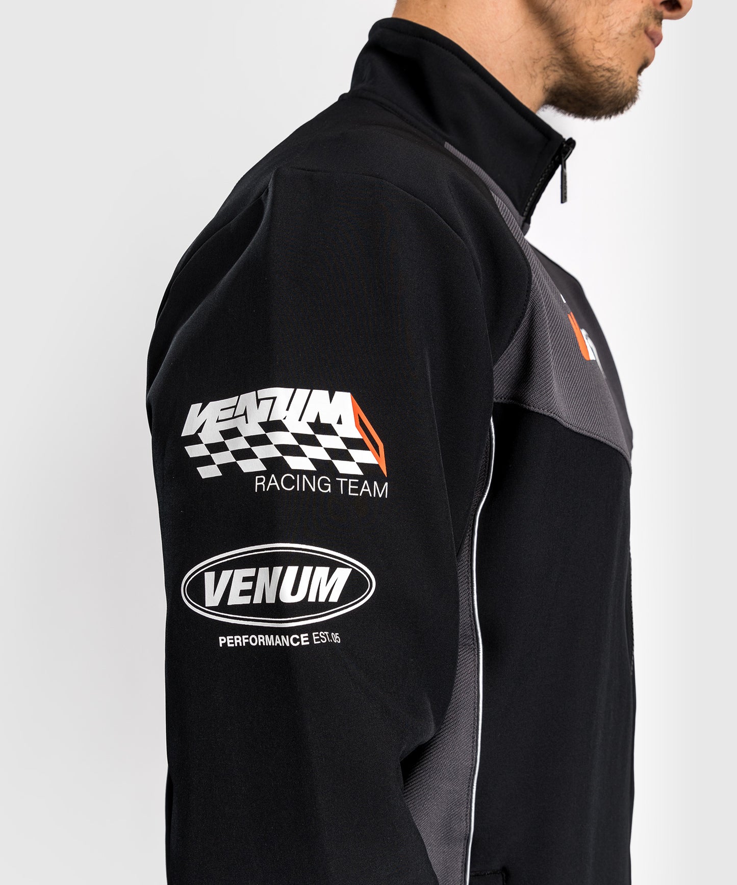 Venum Motorsport Giacca Softshell - Nero Profondo