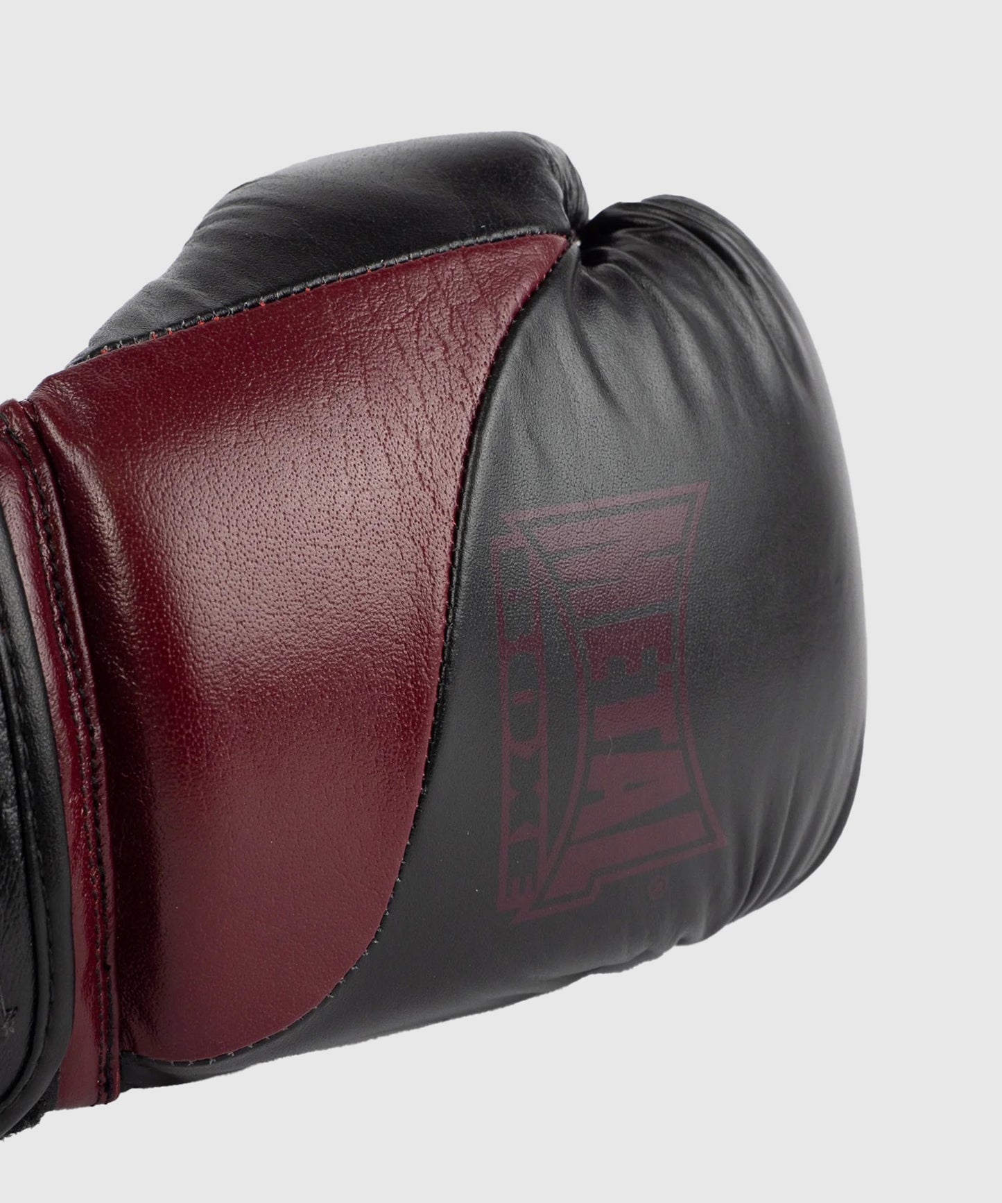 Gants de Metal Boxe Cuir Metal Omega - Noir/Bordeaux