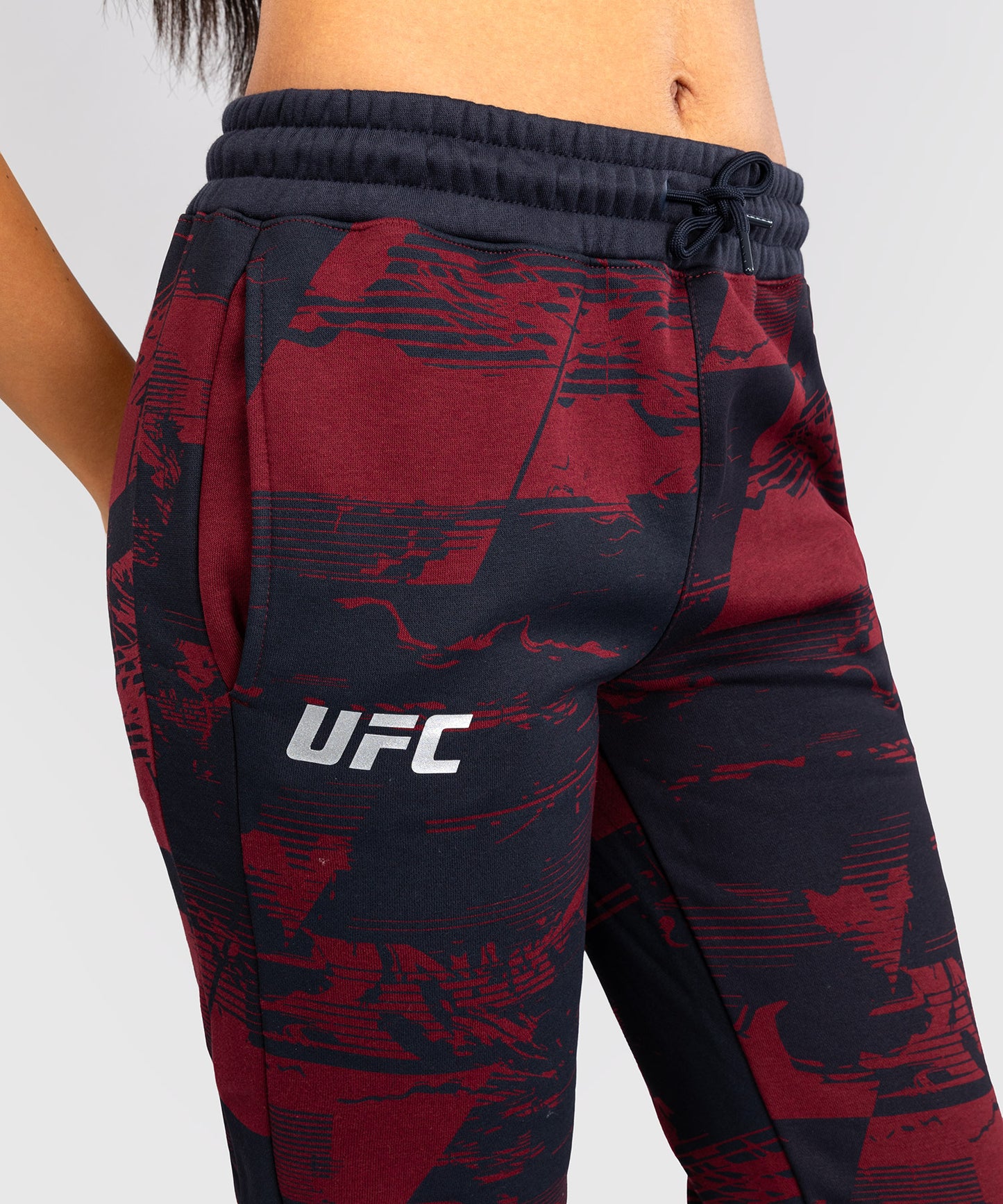 Women's UFC Zenith by Venum Burgundy Authentic Fight Week Pant