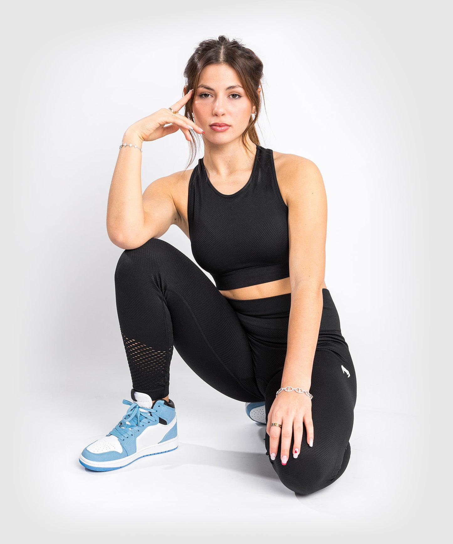 Venum Sparring Seamless Leggings - Schwarz