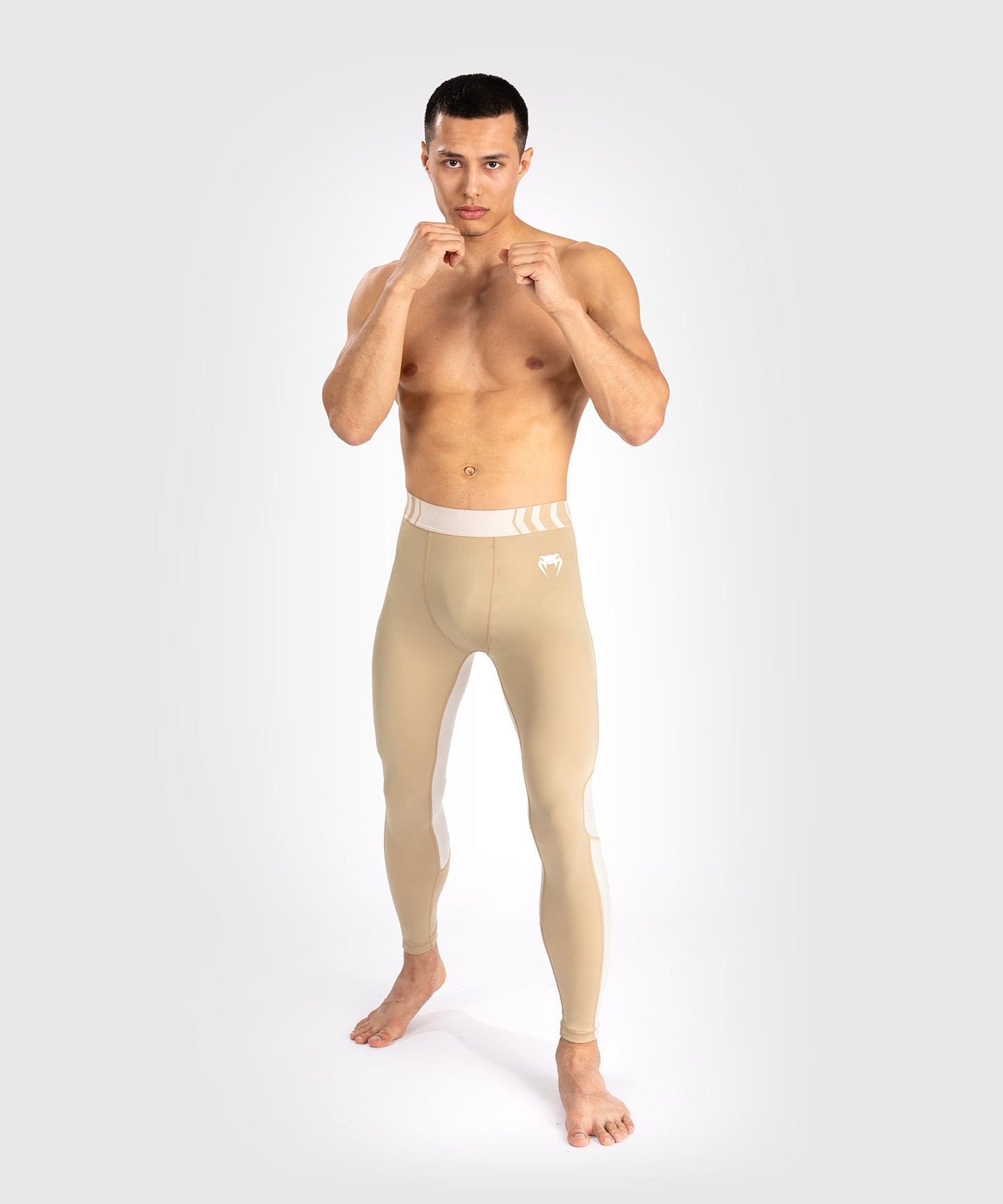 Venum Tempest Pantaloni a compressione - Beige/Sabbia