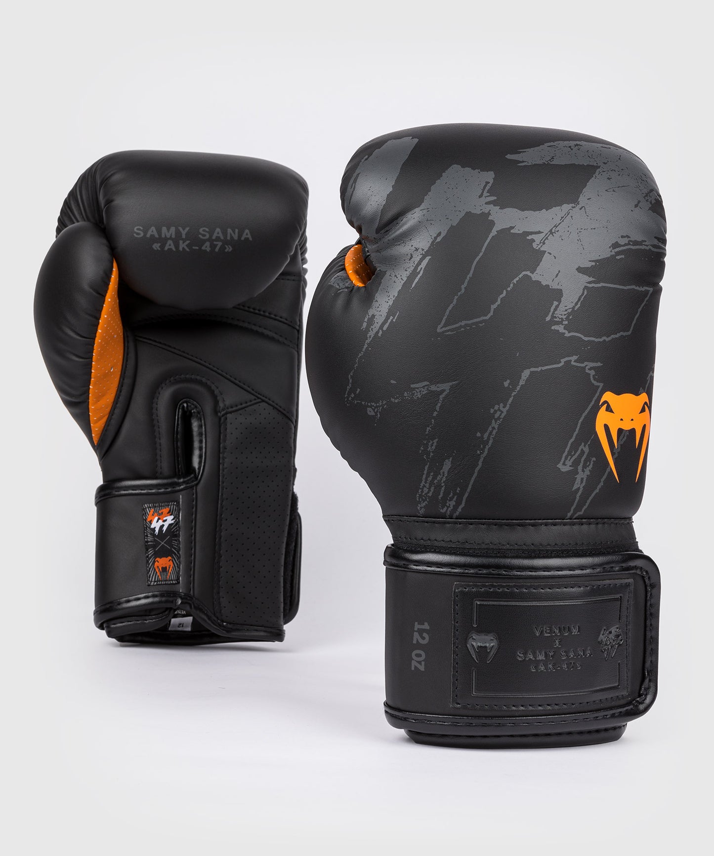 Gants de boxe Venum S47 - Noir/Orange