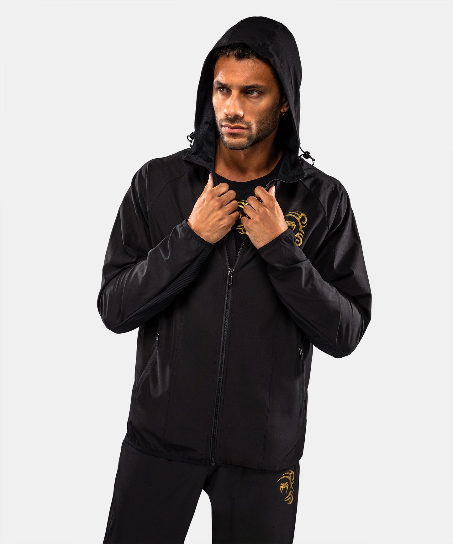 Venum x Mike Tyson Tiger Trainingsjacke - Schwarz/Gold
