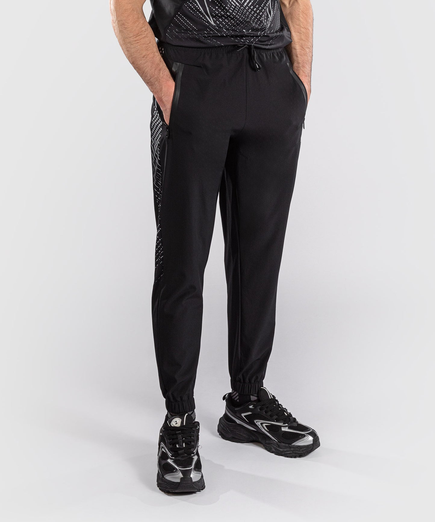 Pantalon de Jogging Venum Midnight Fury – Noir/Gris/Argent