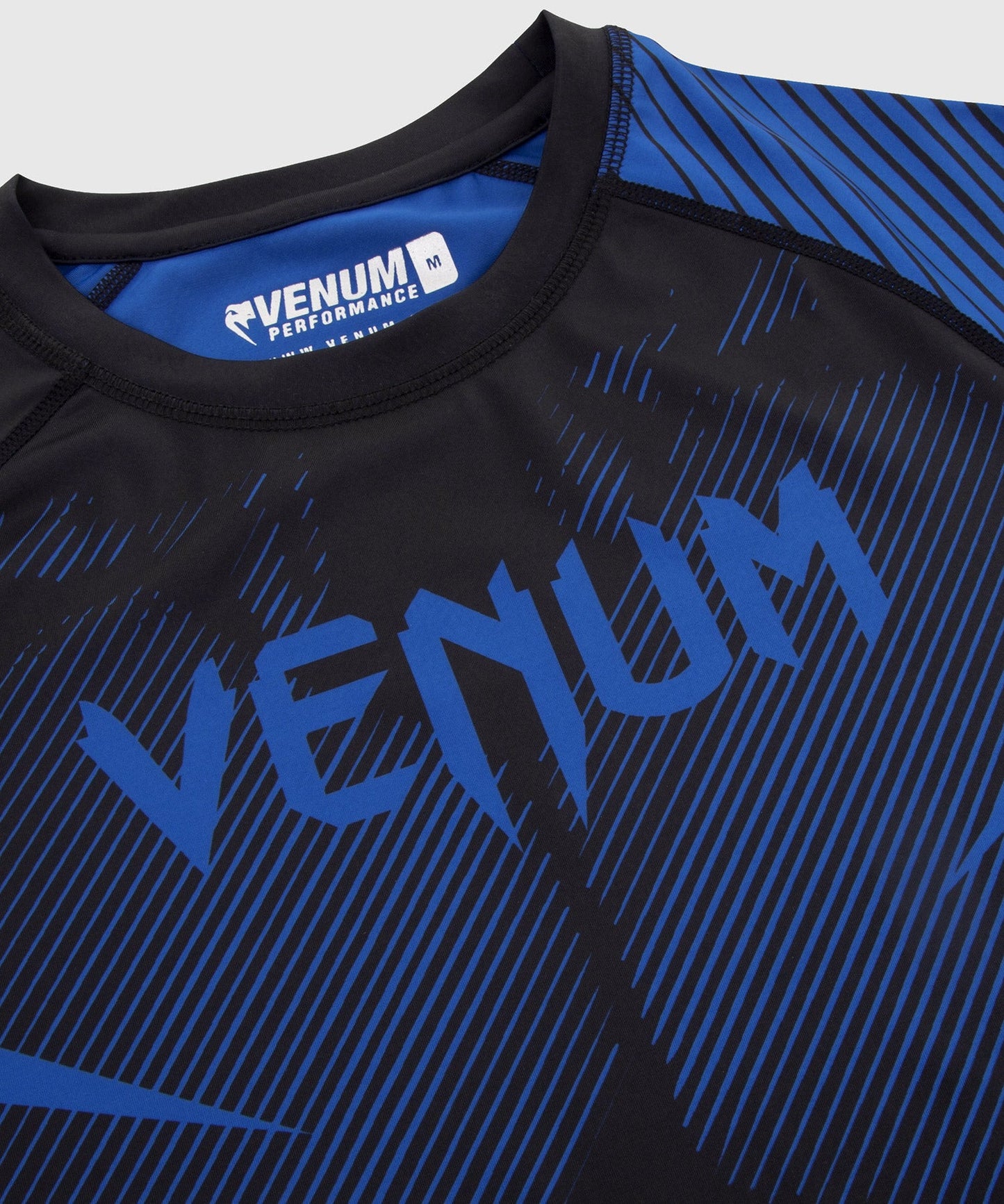 Rashguard Venum NoGi 2.0 - IBJJF Approved Long Sleeve - Black/Blue