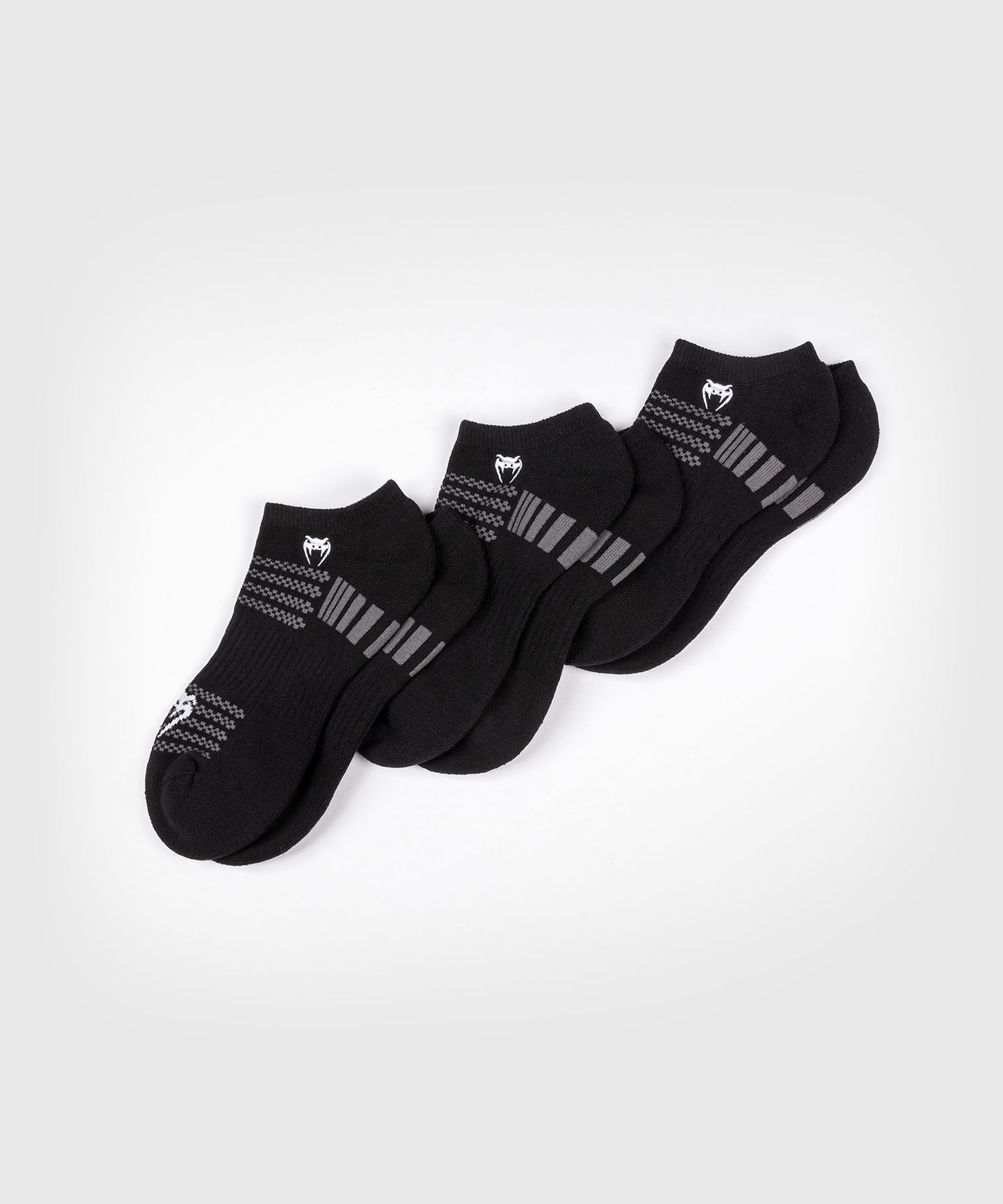 Venum Vector Pack 3 Calcetines Invisibles - Negro/Gris