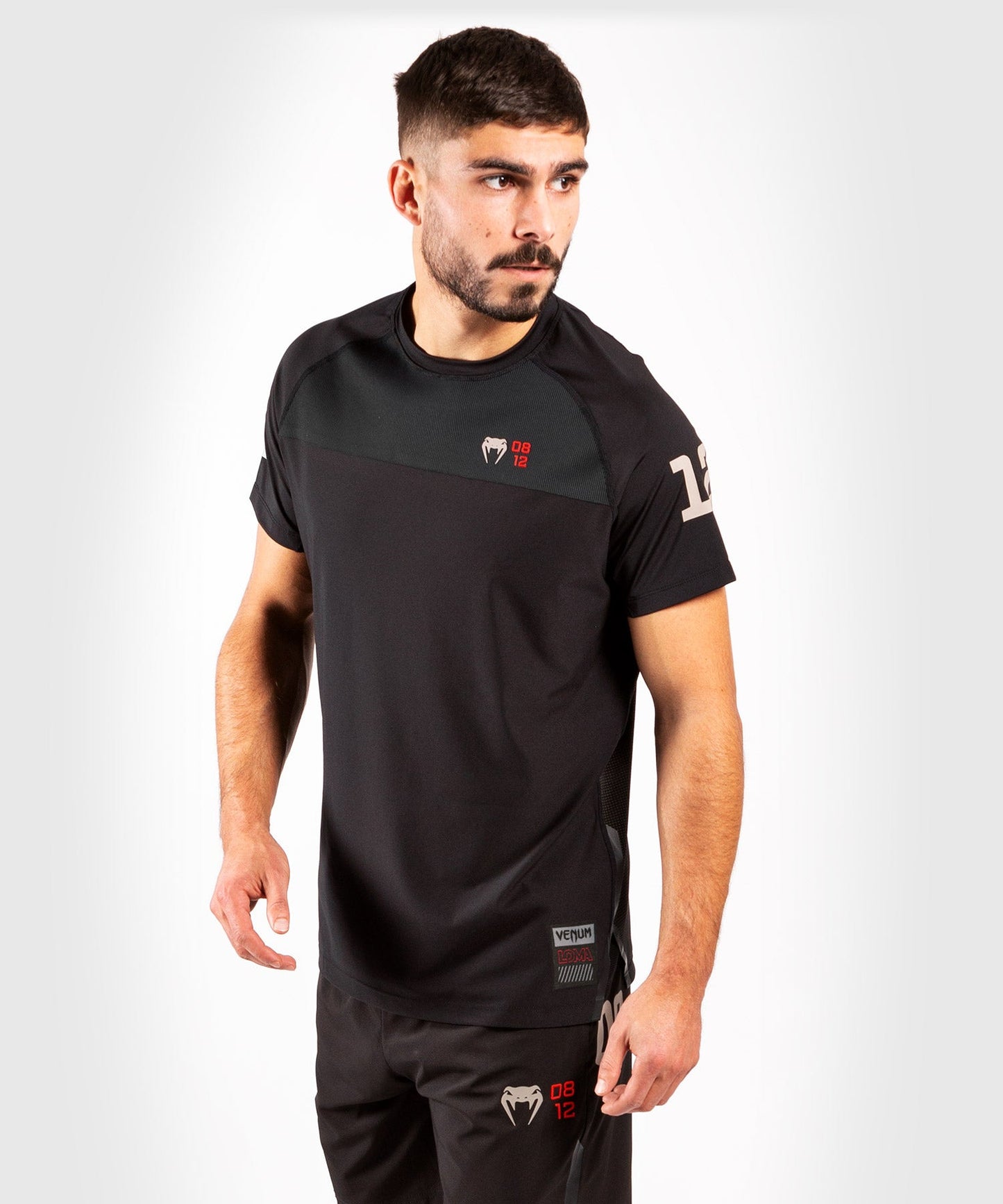 Venum Loma 08-12 Dry Tech T-Shirt - Schwarz