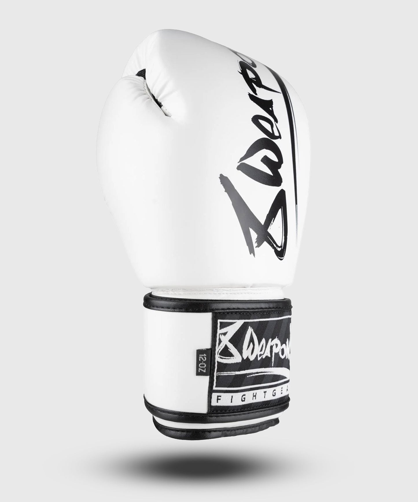 8 Weapons Unlimited Guantoni da Boxe - Bianco/Nero