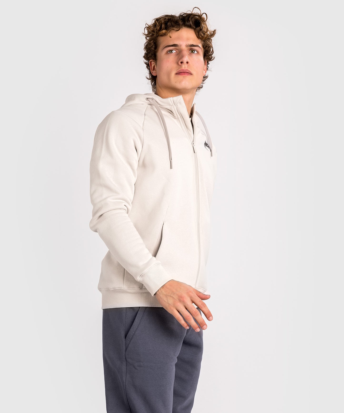 Sweatshirt Zippé à Capuche Venum Strikeland - Greige