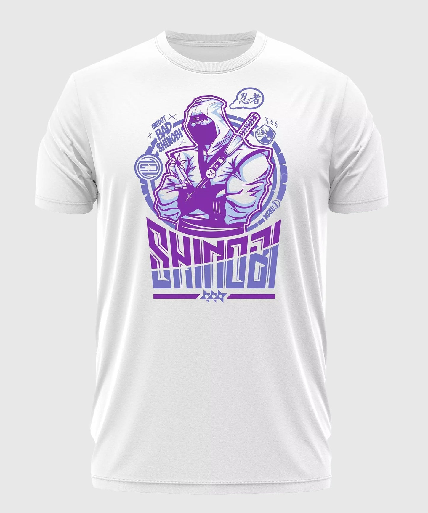 Oneout Bad Shinobi Maglietta da Allenamento - Bianco