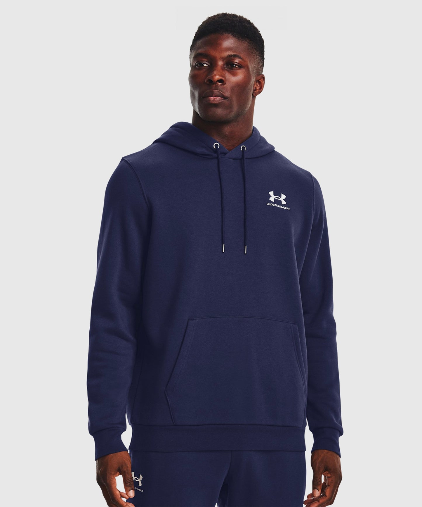 Sweat À Capuche Under Armour Ua Essential Fleece - Bleu Marine