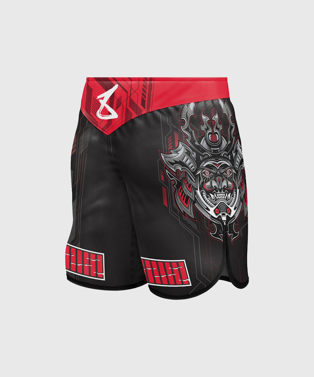 Short de MMA 8 Weapons Samurai 2.0 - Noir/Rouge