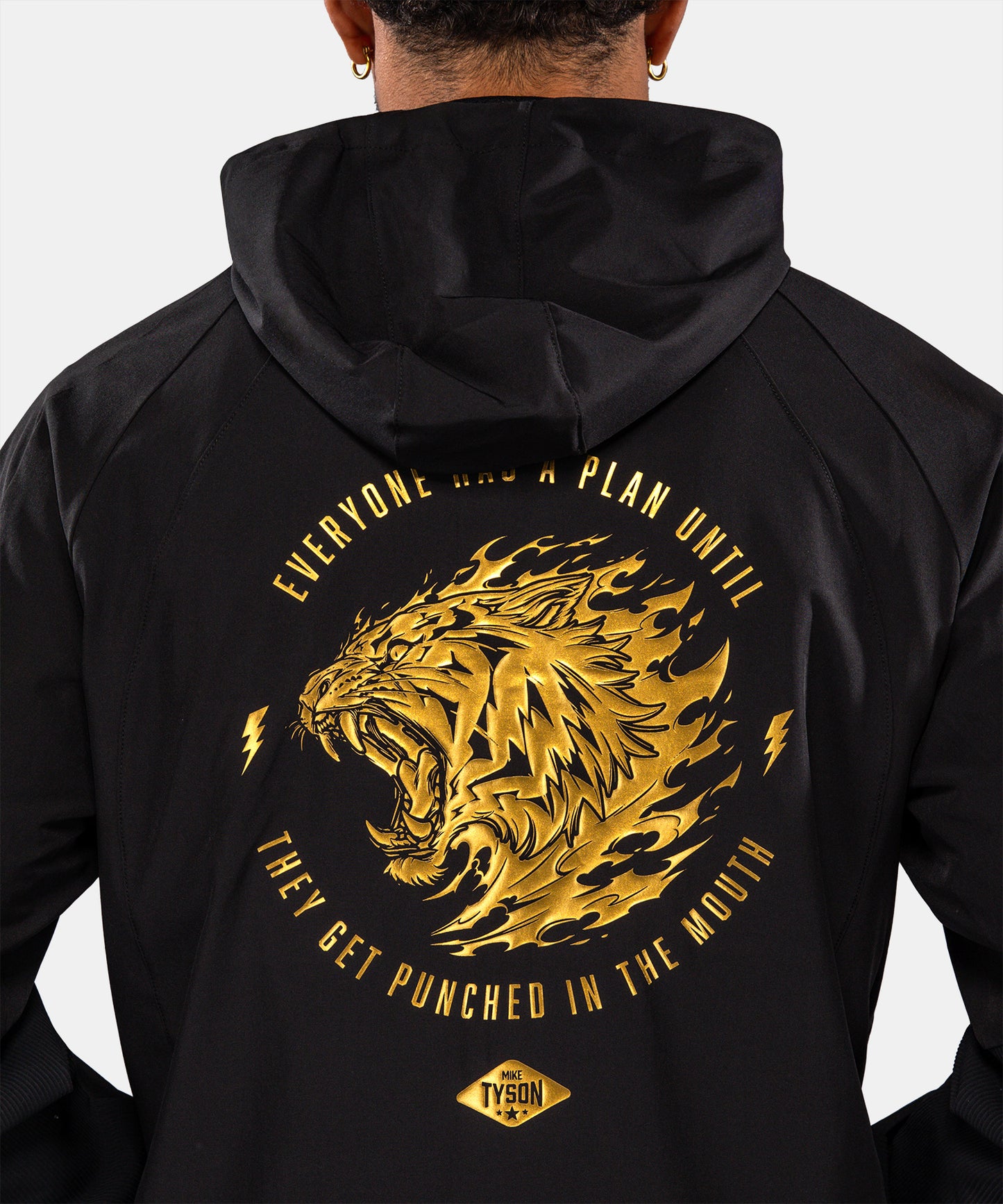 Venum x Mike Tyson Tiger Trainingsjacke - Schwarz/Gold