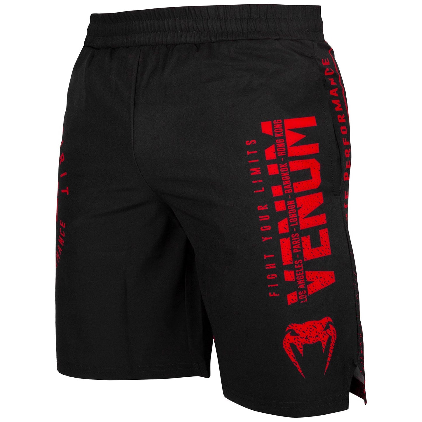 Venum Signature Trainingsshorts - Schwarz/Rot