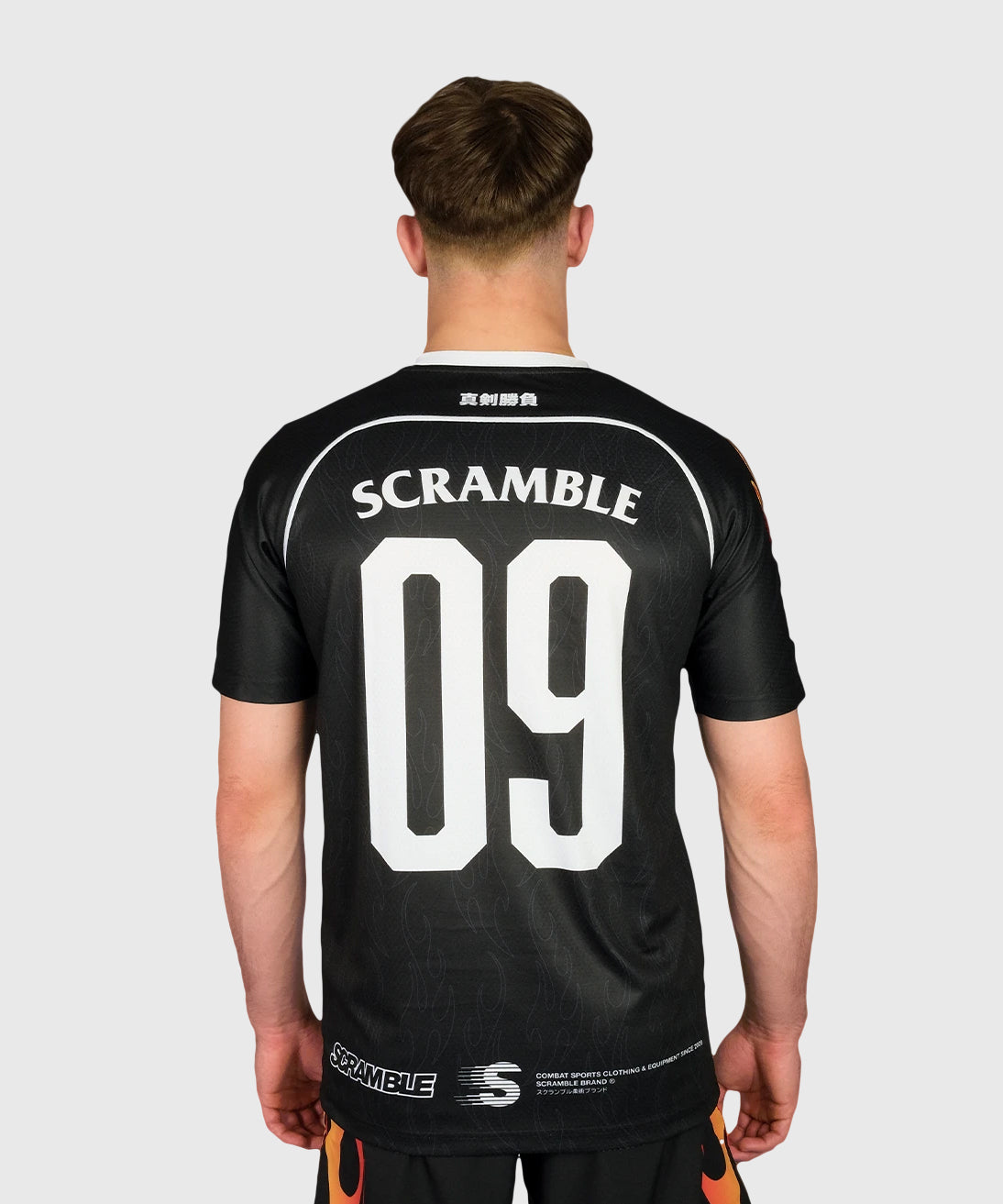 Dorai 1998 Fire Trainings-T-Shirt - Schwarz/Rot