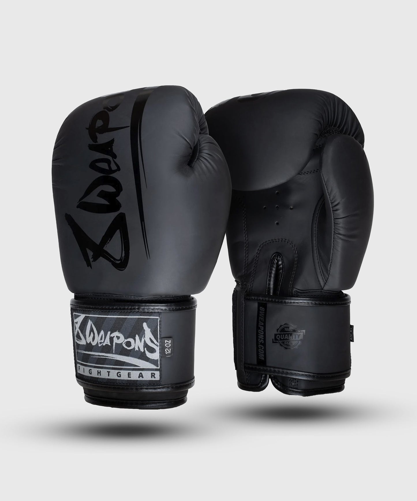 8 Weapons Unlimited 2.0 Boxhandschuhe - Schwarz/Schwarz