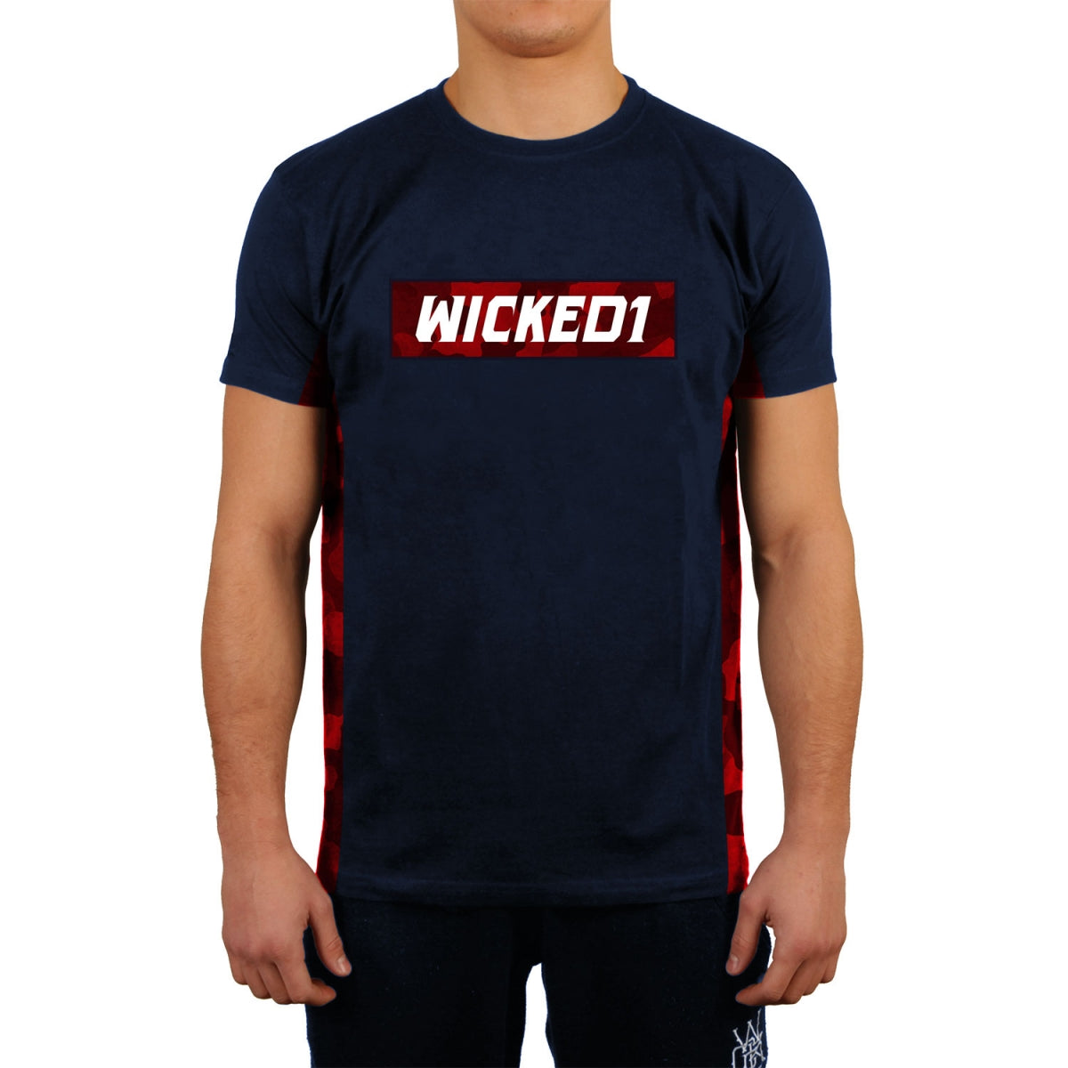 Wicked One Rocket Camiseta - Azul Marino/Rojo