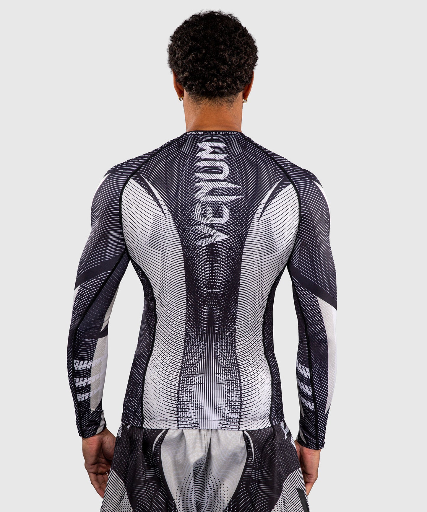 Venum Galactic 3.0 Rashguard Manga Larga - Blanco Hueso/Negro
