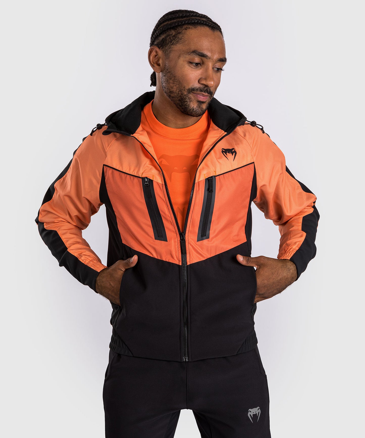 Venum Laser 3.0 Trainingsjacke - Schwarz/Orange