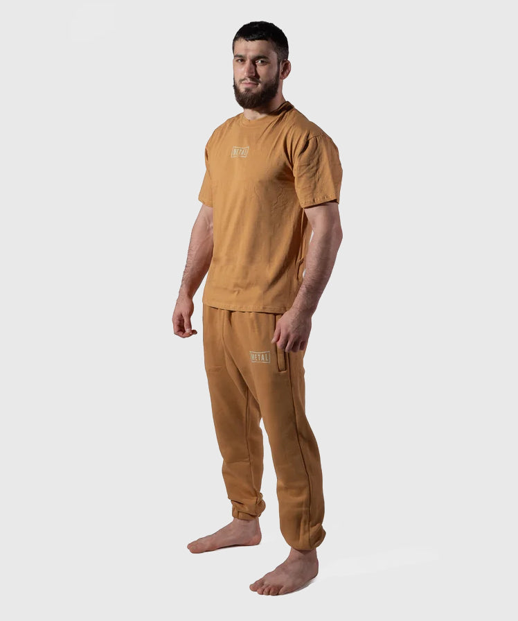 Metal Boxe Caucasian Hills Joggers - Beige
